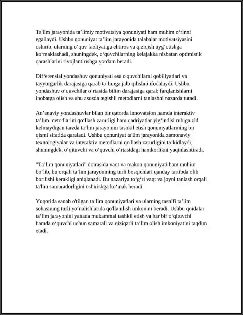 TA‘LIM QONUNIYATLARI 4