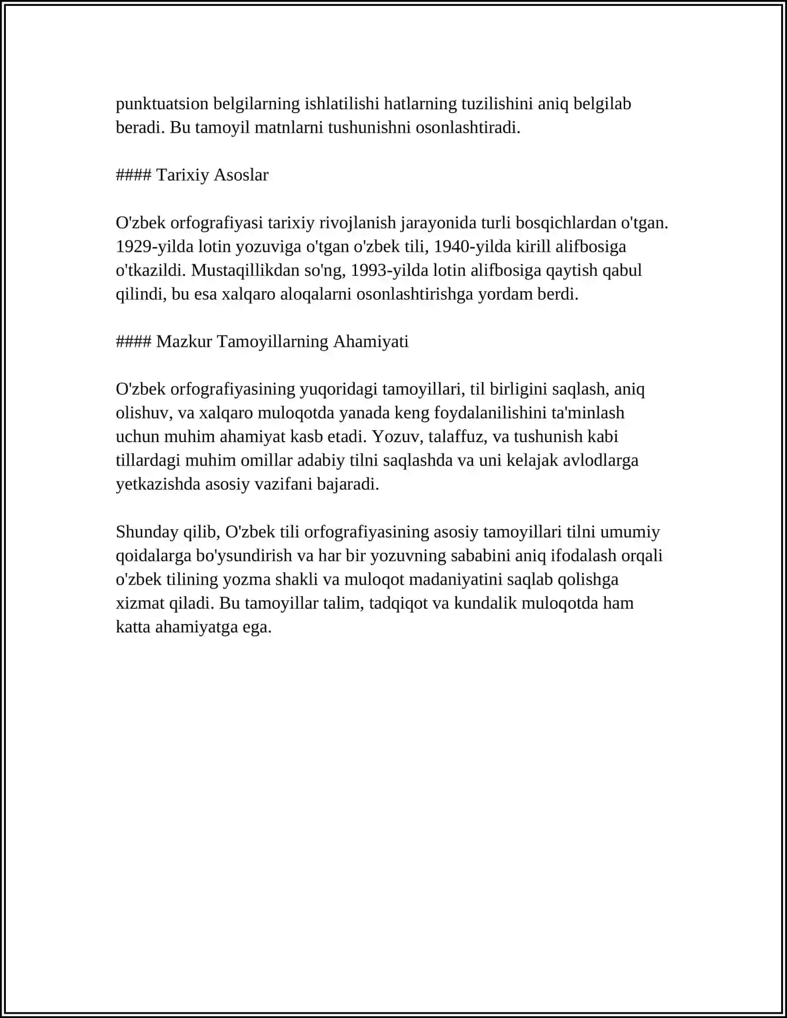 O'zbek Orfografiyasi 4