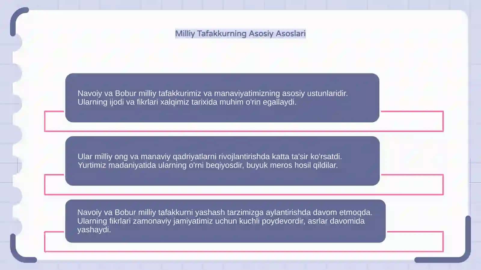Navoiy va Bobur milliy tafakkur va manaviyatimizning ikki buyuk ustuni 4