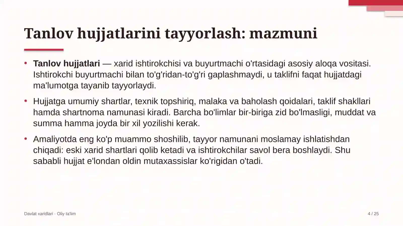 qurilishda tanlov hujjatlarini tayyorlash 1297 4