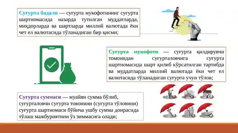 Суғурта фаолияти тўғрисида 4