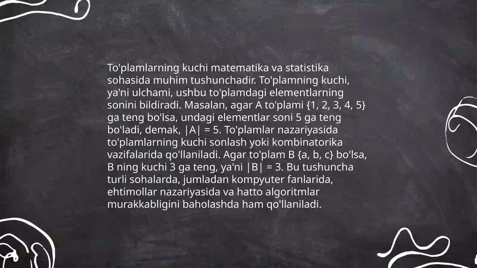 To'plamlar nazariyasi 4