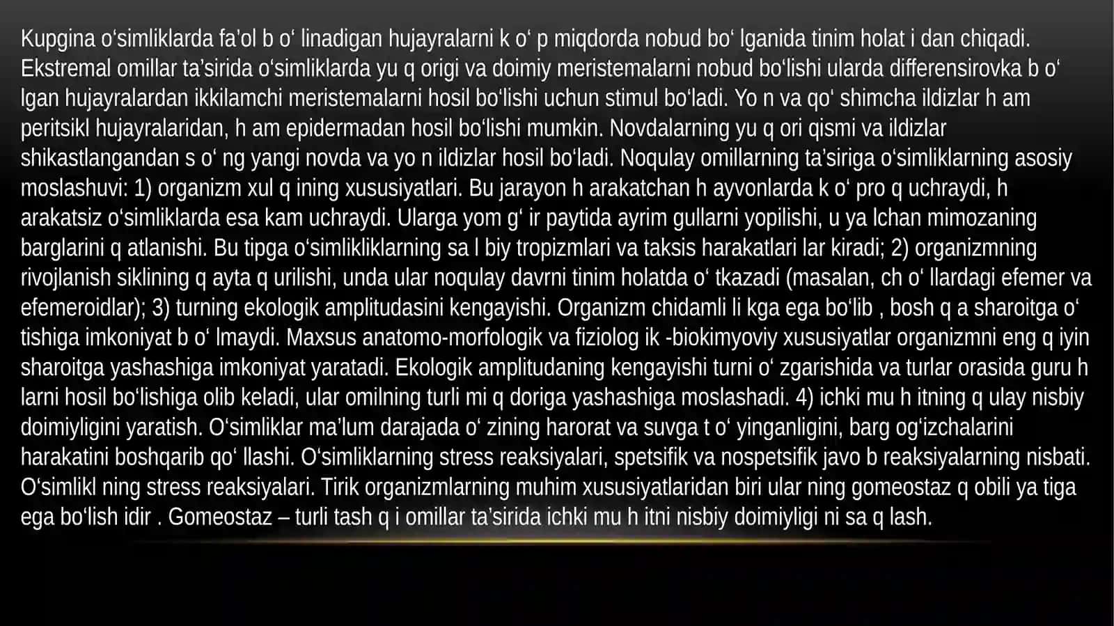Xolboyeva CharosxonNING TAYYORLAGAN TAQDIMOTI 4