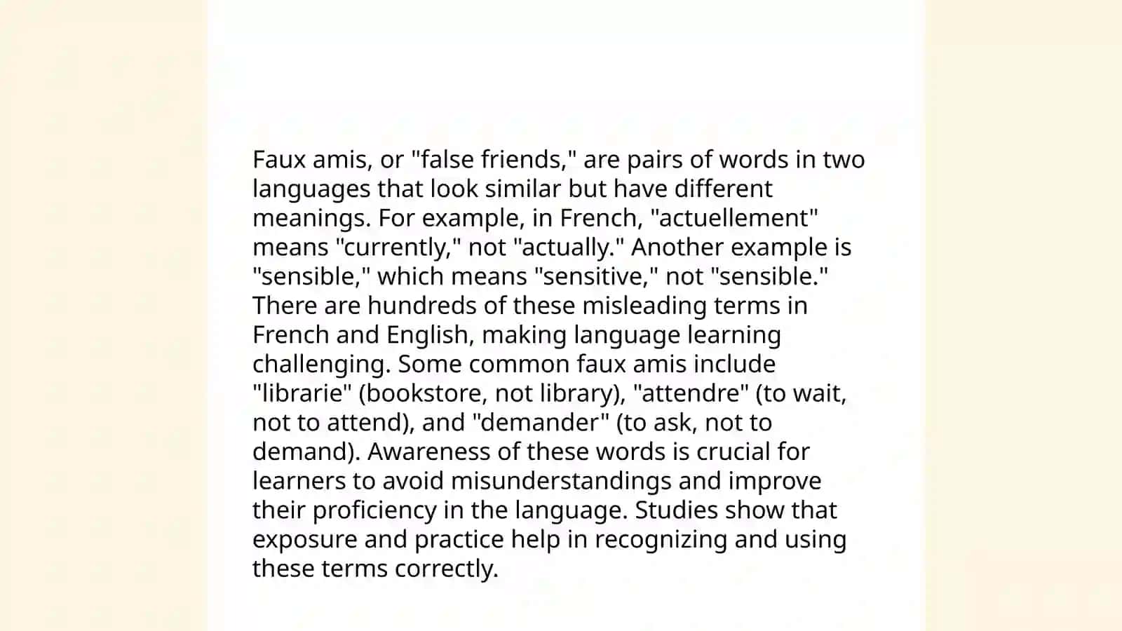 Les problèmes lexicaux de la traduction 4