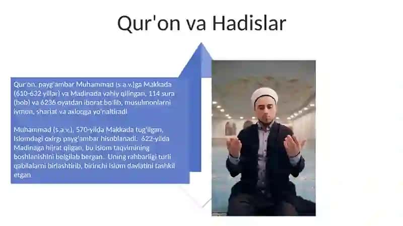Payg'ambar hayoti va ta'limotlari 4