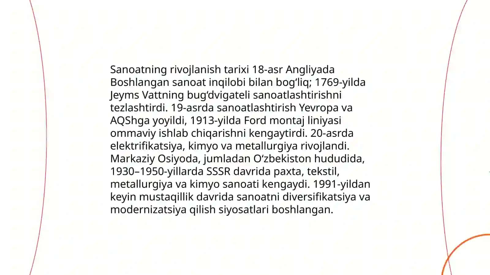Sanoatning taʼrifi va mohiyati 4