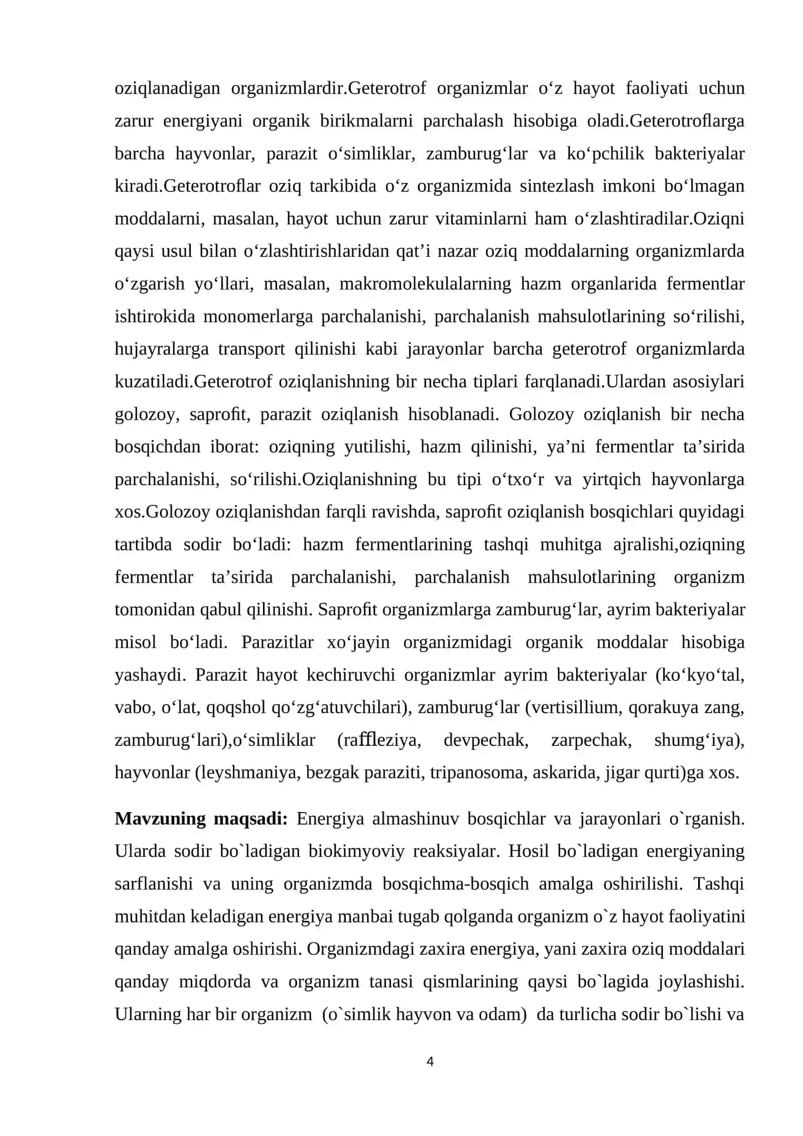 Organizmda energiya almashinuvi 4