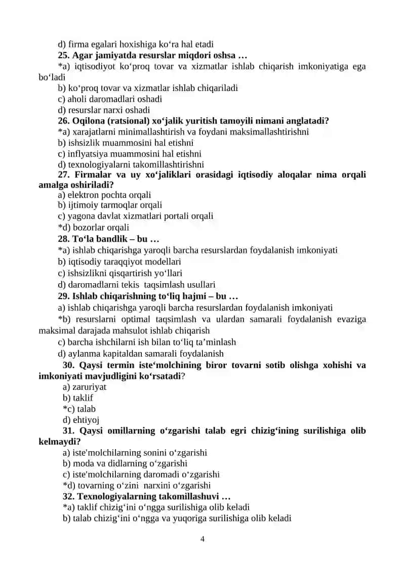 Mikroiqtisodiyot 4