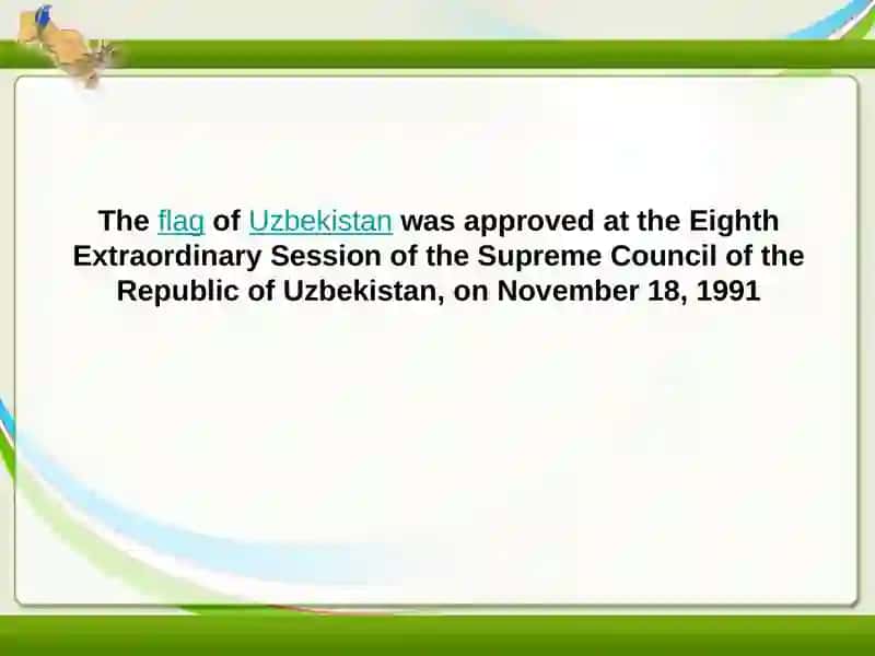 The State Symbols of Uzbekistan 4