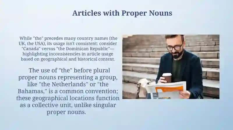 The Article in Context 4