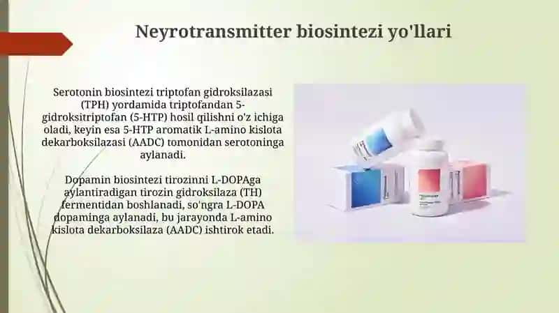 Neyromediatorlar biosimtez axamiyati va kasliglari 4