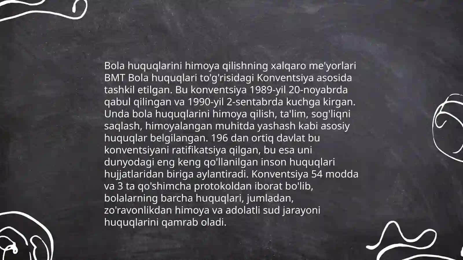 Bola huquqlari to'g'risidagi Konvensiya 4