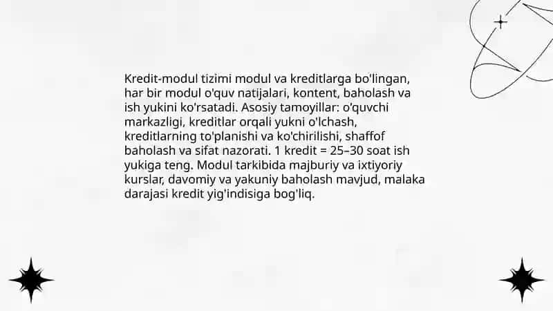 Ta'limda kredit texnologiyalari 4