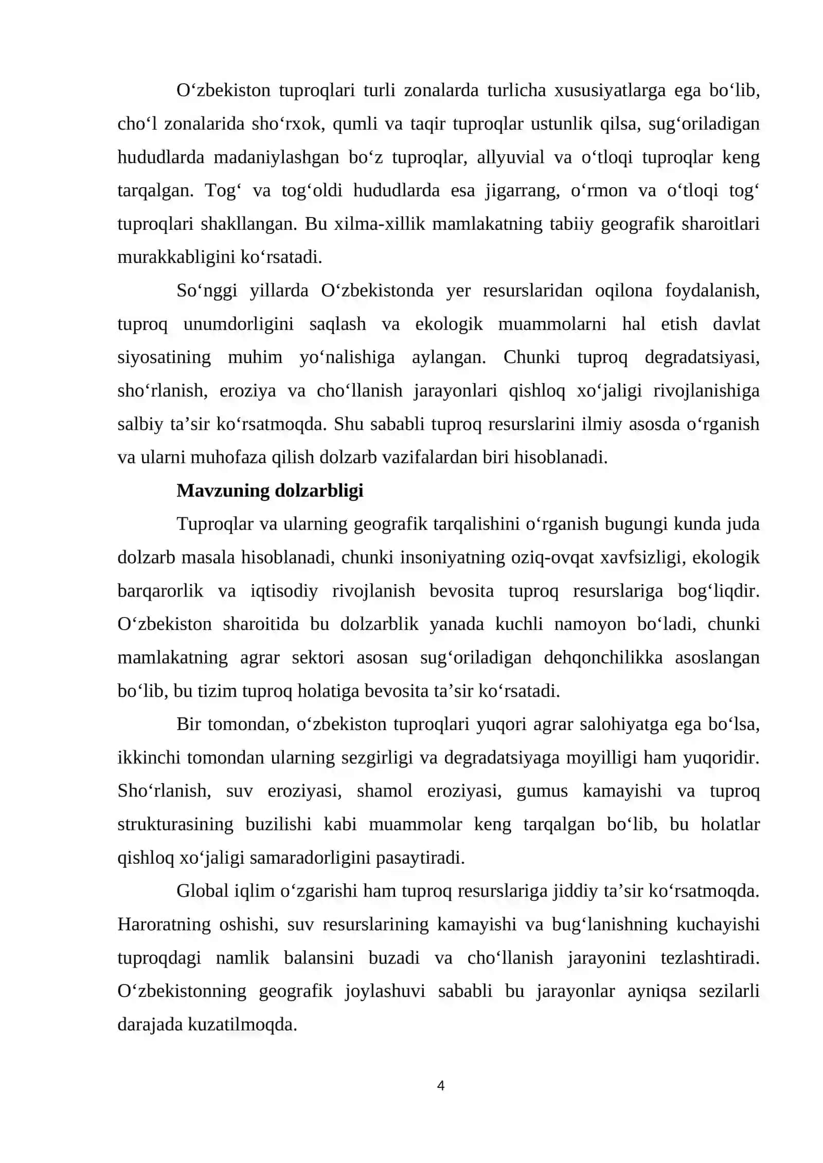 O‘zbekiston tuproqlari va ularning tarqalishi 4