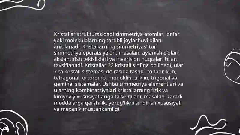 Tabiatdagi semetriyalar 4