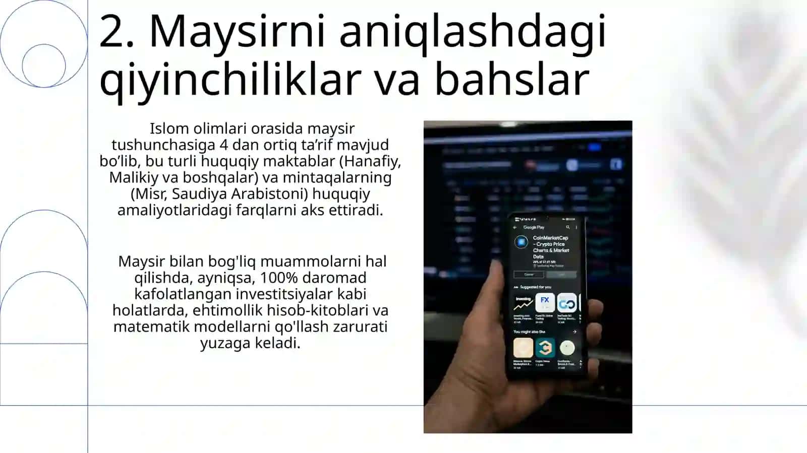 Islom moliyasida maysir masalasi 4