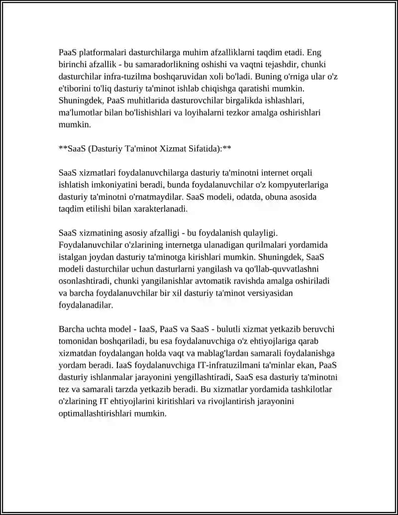 Bulutli Texnologiya Xizmatlari 4