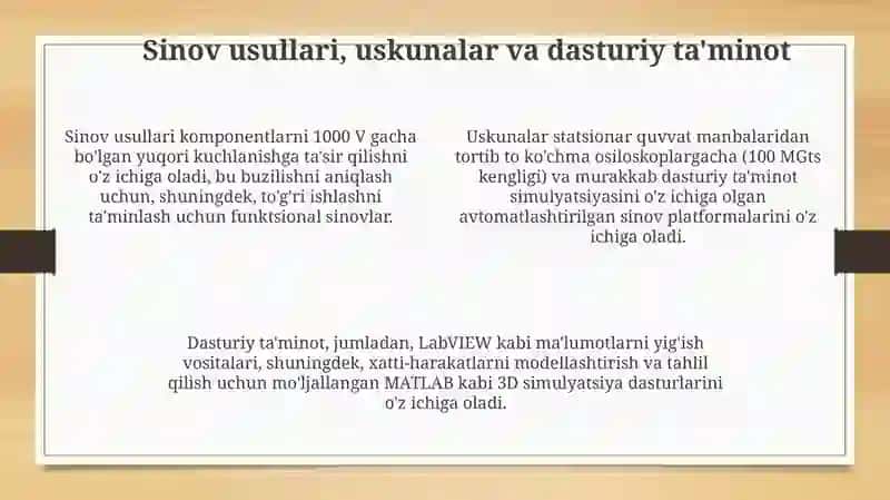Elektron vositalarni sinash dasturi 4