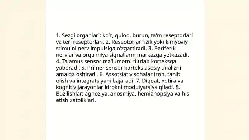 Idrok va uning buzilishlari 4