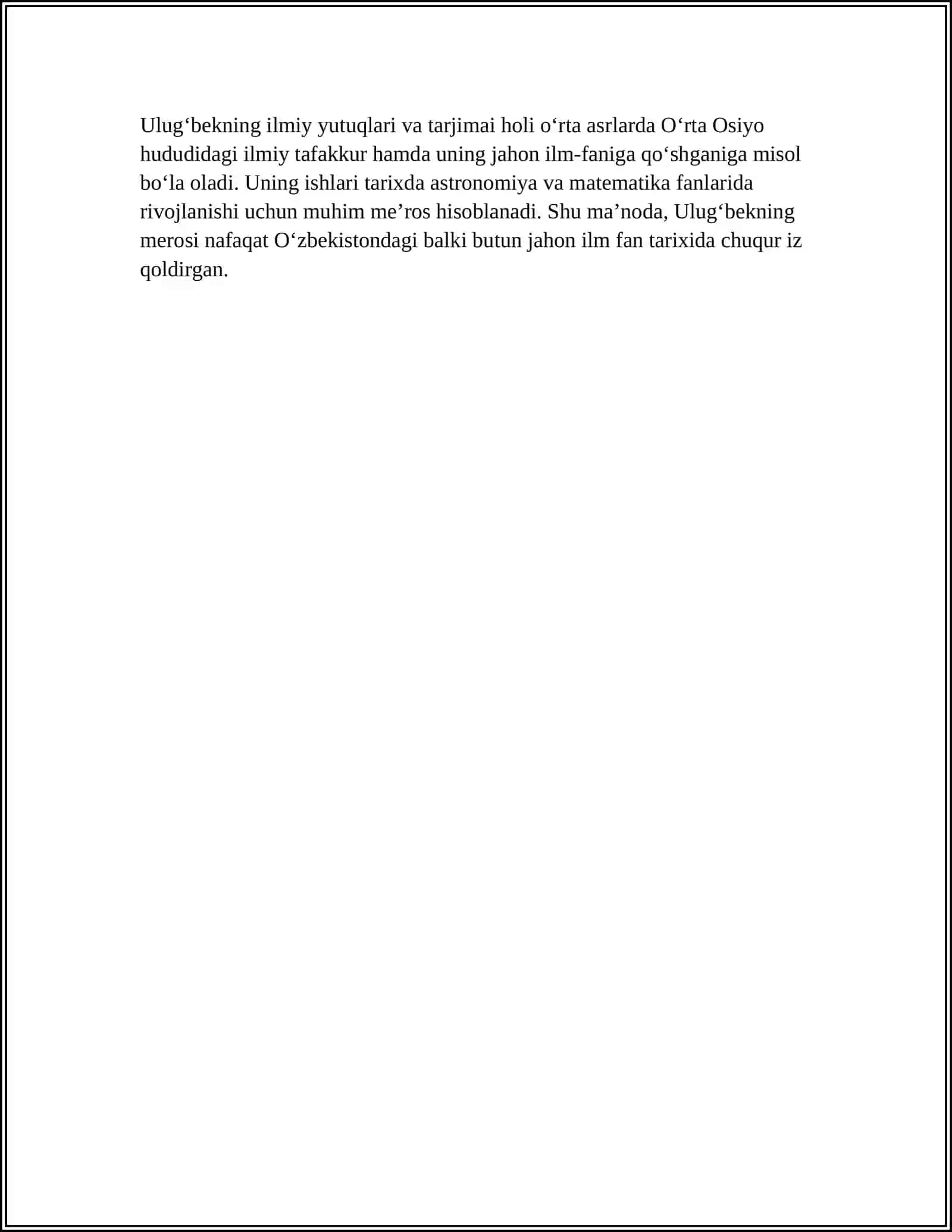 MIRZO ULUĞBEK-DAVLAT ARBOBI BUYUK OLIM 4