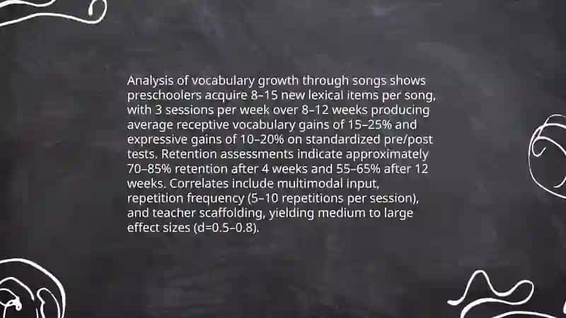 Expanding vocabulary of preschool children through teaching song and dance in English 4