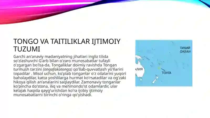Tongo va Taitiliklar ijtimoiy tuzumi 4