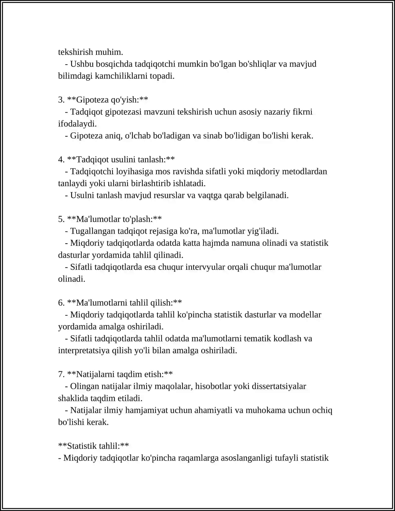 ILMIY TADQIQOT VA IJOD TIZIMIDA DALIL 4