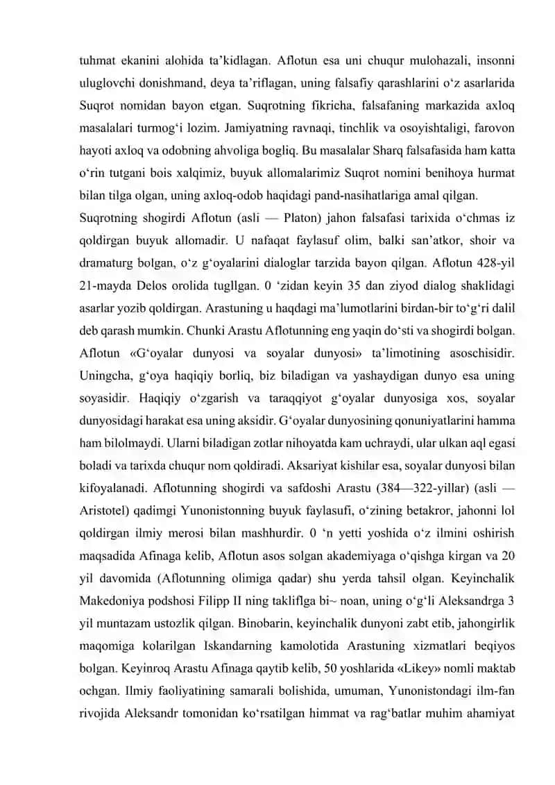 Qadimgi Yunonistonda Falsafa Ilmi 4