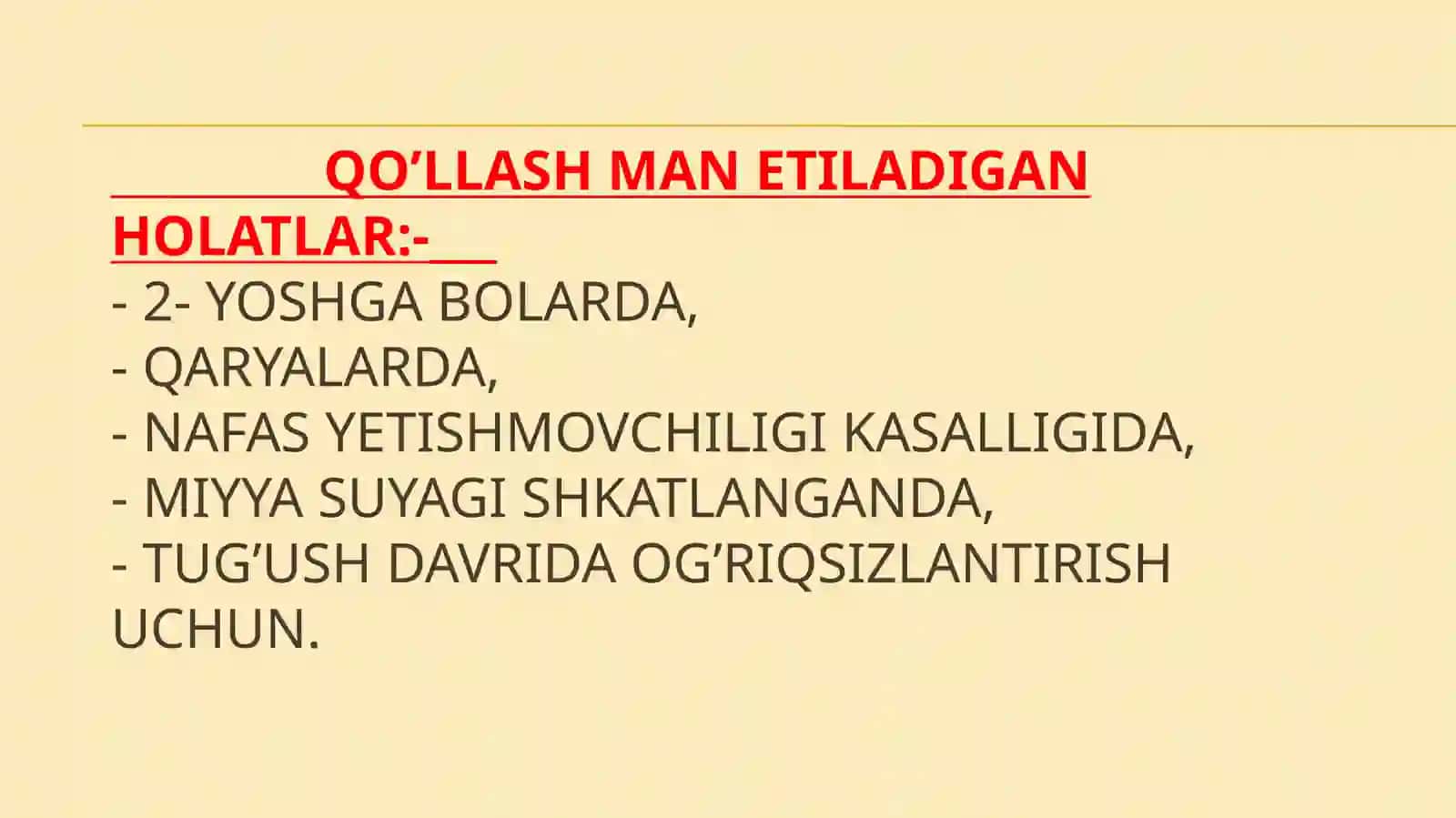 Analgetiklar Narkomaniya va uning asoratlari 4
