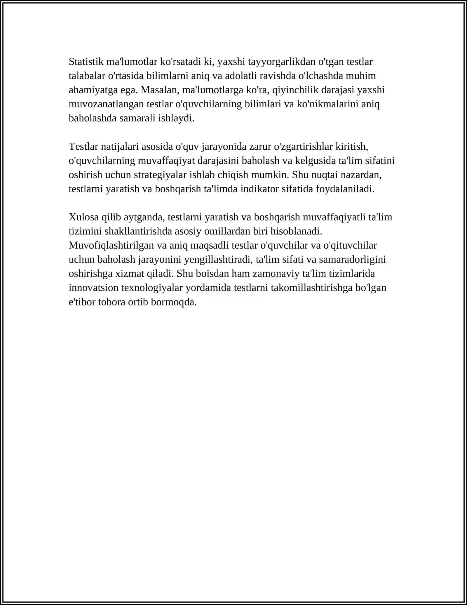 BILIMLARNI BAHOLOVCHI TEKSHIRISH TIZIMLARI 4