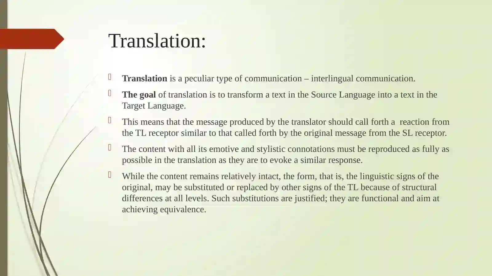 Theory and practice of translation 4
