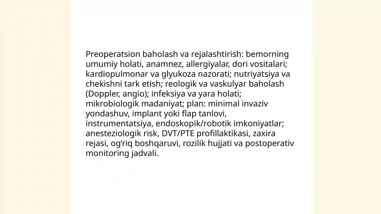 Minimal invaziv tiklash tamoyillari 4