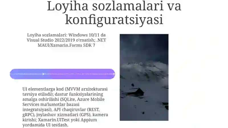 C#tilida mobil ilova yaratish 4