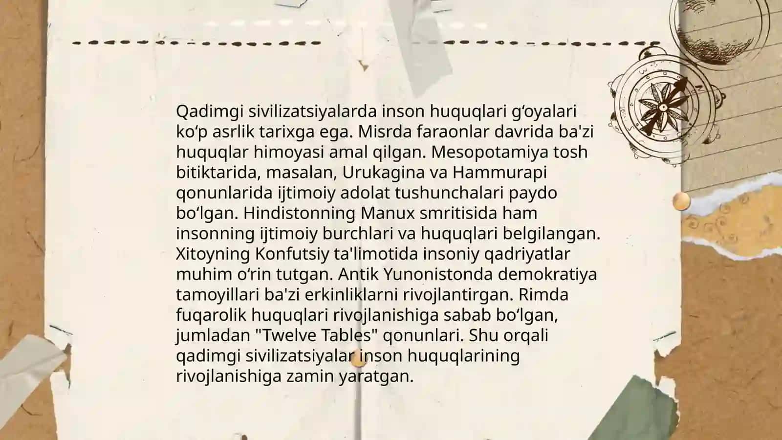 Inson huquqlarining rivojlanish tarixi 4