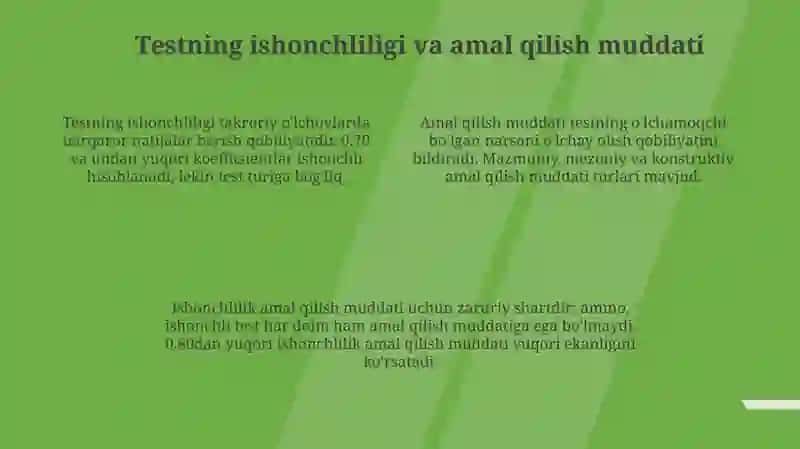 Til testlarining asoslari 4