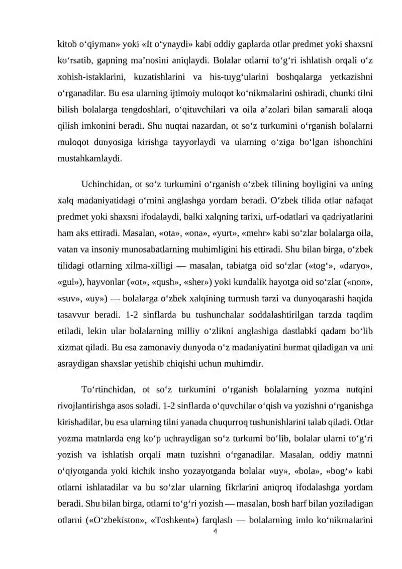 1-2 SINFDA «OT» TURKUMINI ORGANISH 4