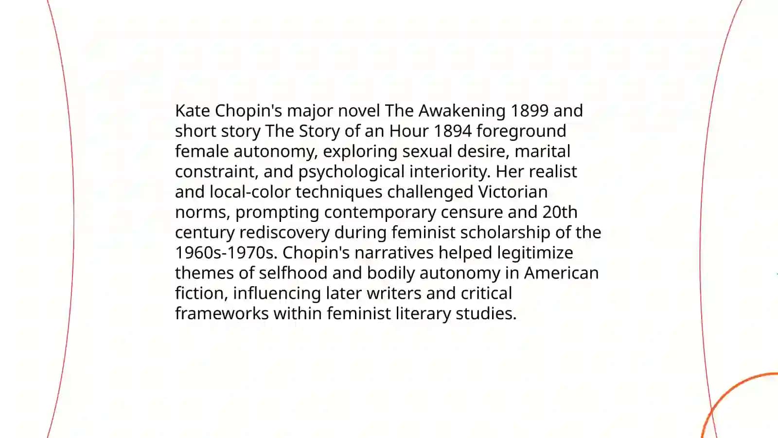 The role of feminist writers in American literature 4