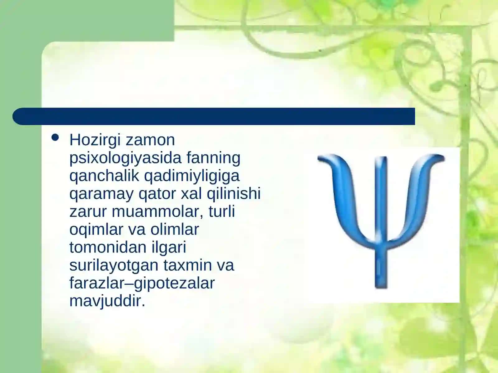 Psixologik tadqiqot shakllari 4