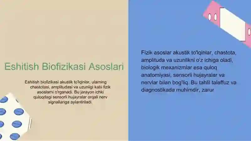 Eshitish Biofizikasi Asoslari 4