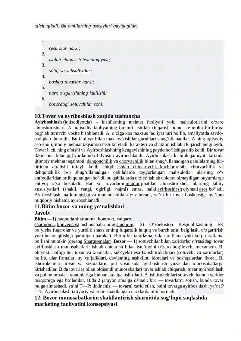 Marketing tushunchalari 4