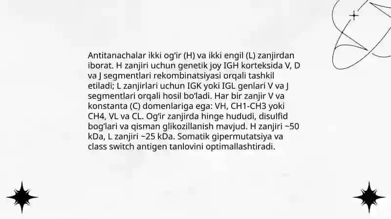 Immunoglobulin oqsillari 4