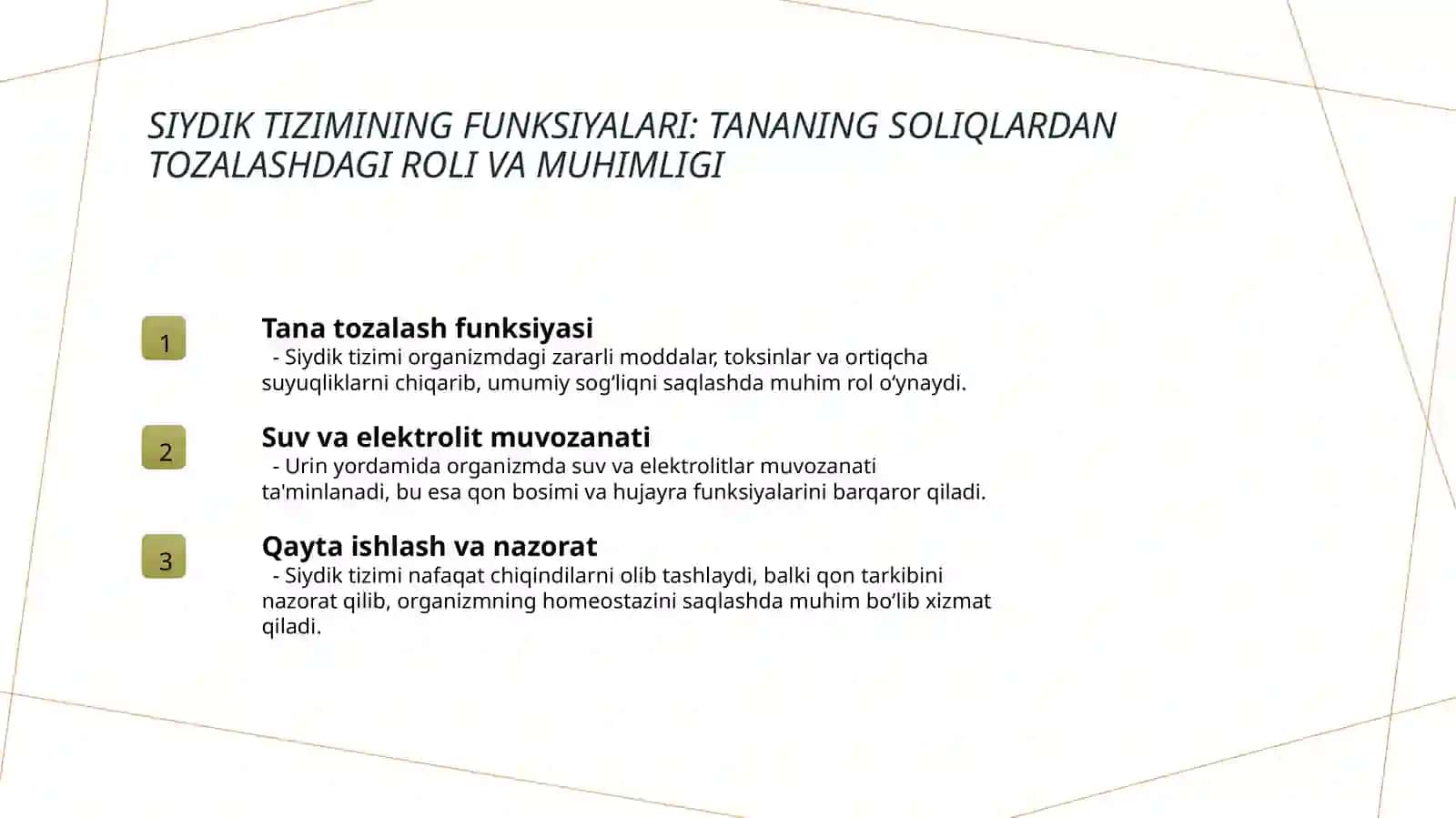 Siydik ayiruv sistemasining nuqsonlari 4