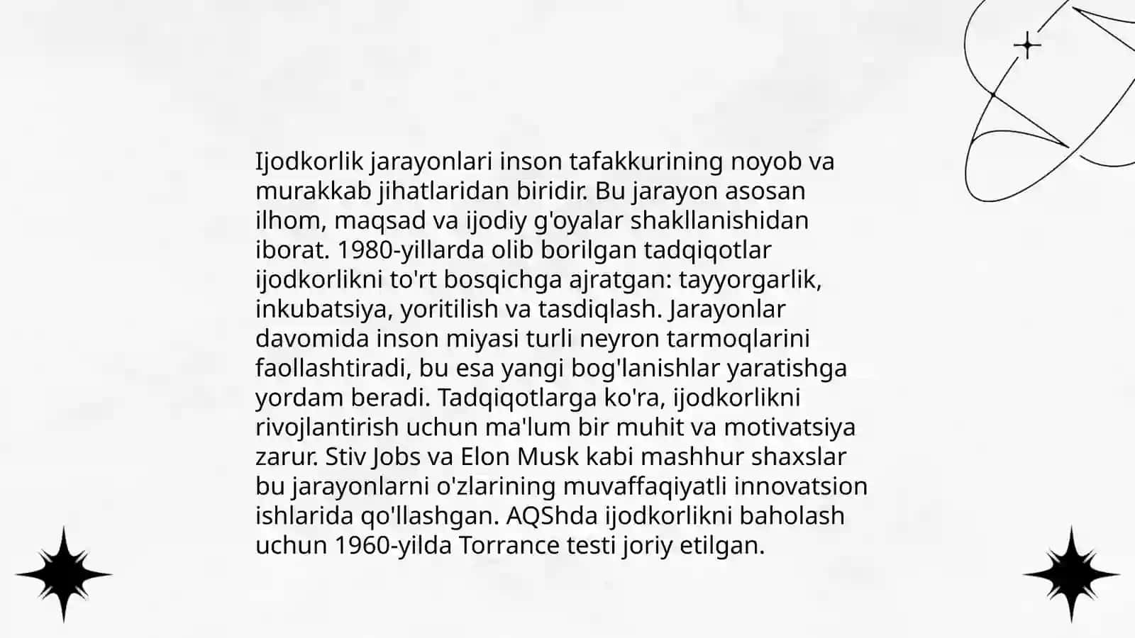 Aql-idrok va ijodkorlik nazariyasi 4