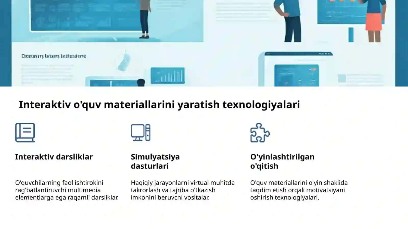 Amaliy dasturlarda pedagogik vositalar yaratish 4
