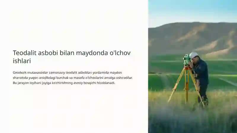 Loyihani joyiga ko'chirish va ishchi chizma tuzish 4