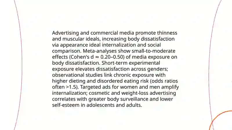 The influence of popular culture on body image 4