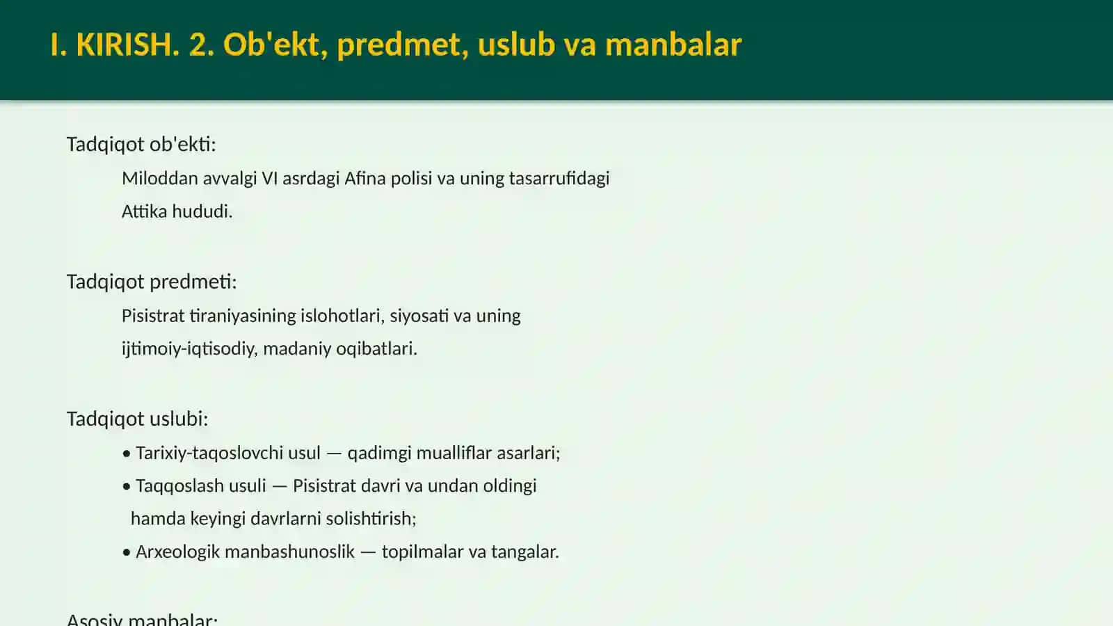 Pisistrat tiraniyasining ahamiyati 4