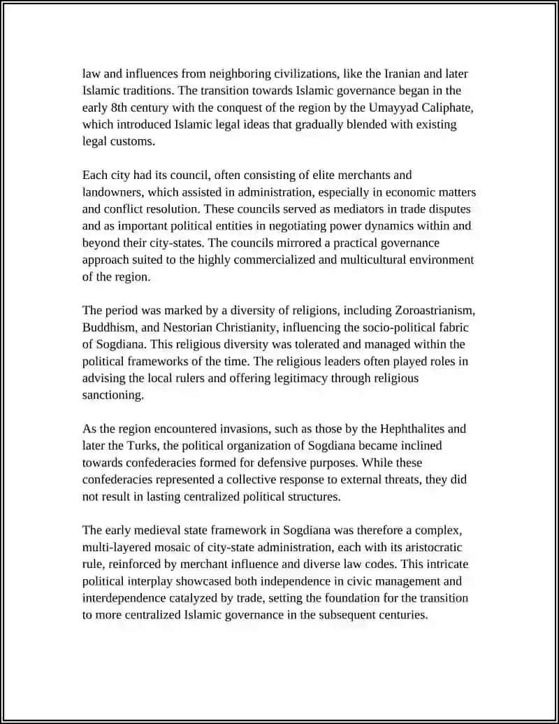Early Medieval State and Law in Uzbekistan 4