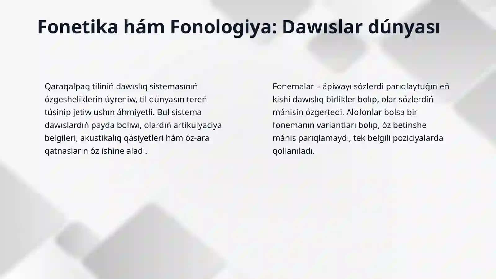 Qaraqalpaq tili grammatikasi 4