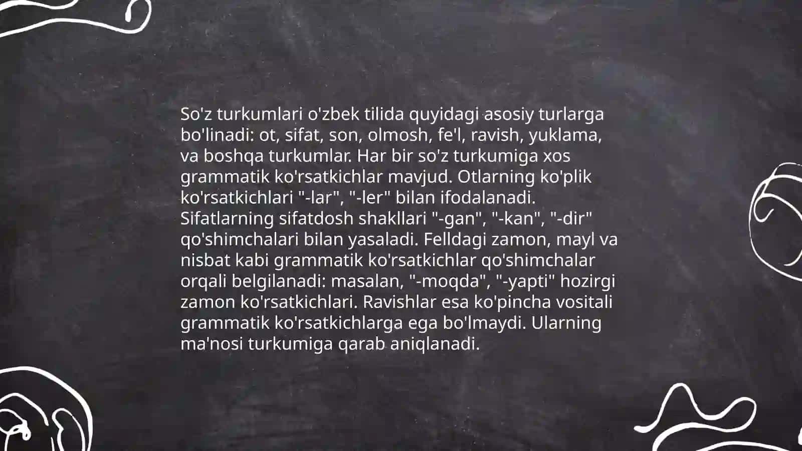 Grammatik Ma'no va Kategoriyalar 4